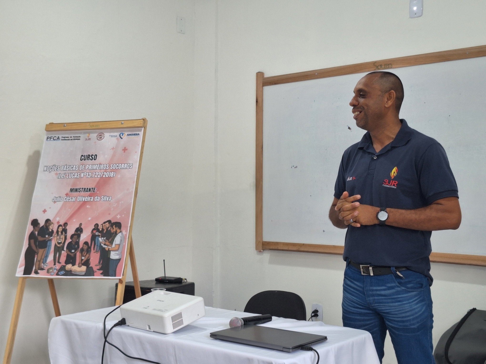 CURSO DE PRIMEIROS SOCORROS - LEI LUCAS