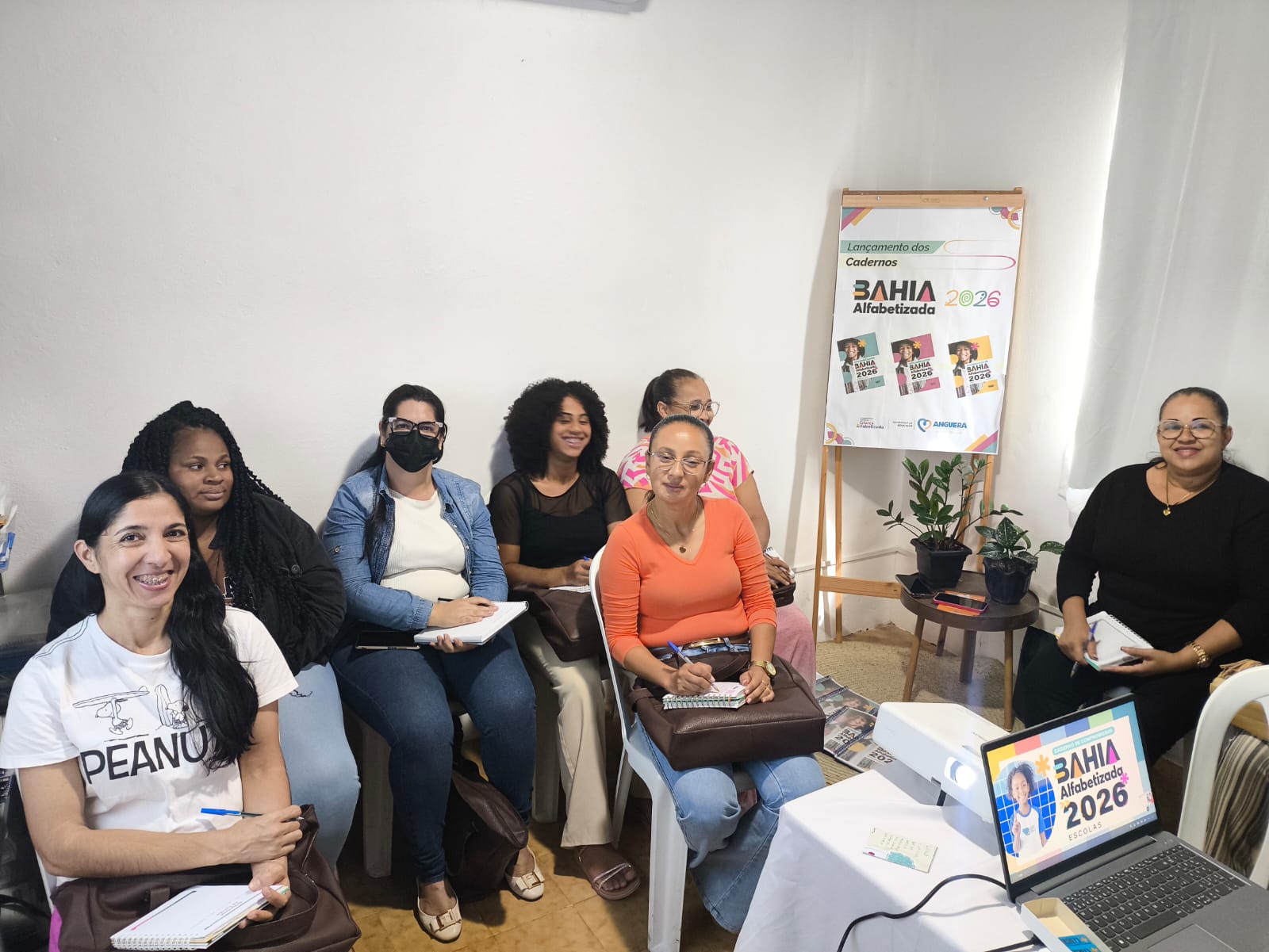 LANÇAMENTO DOS CADERNOS BAHIA ALFABETIZADA