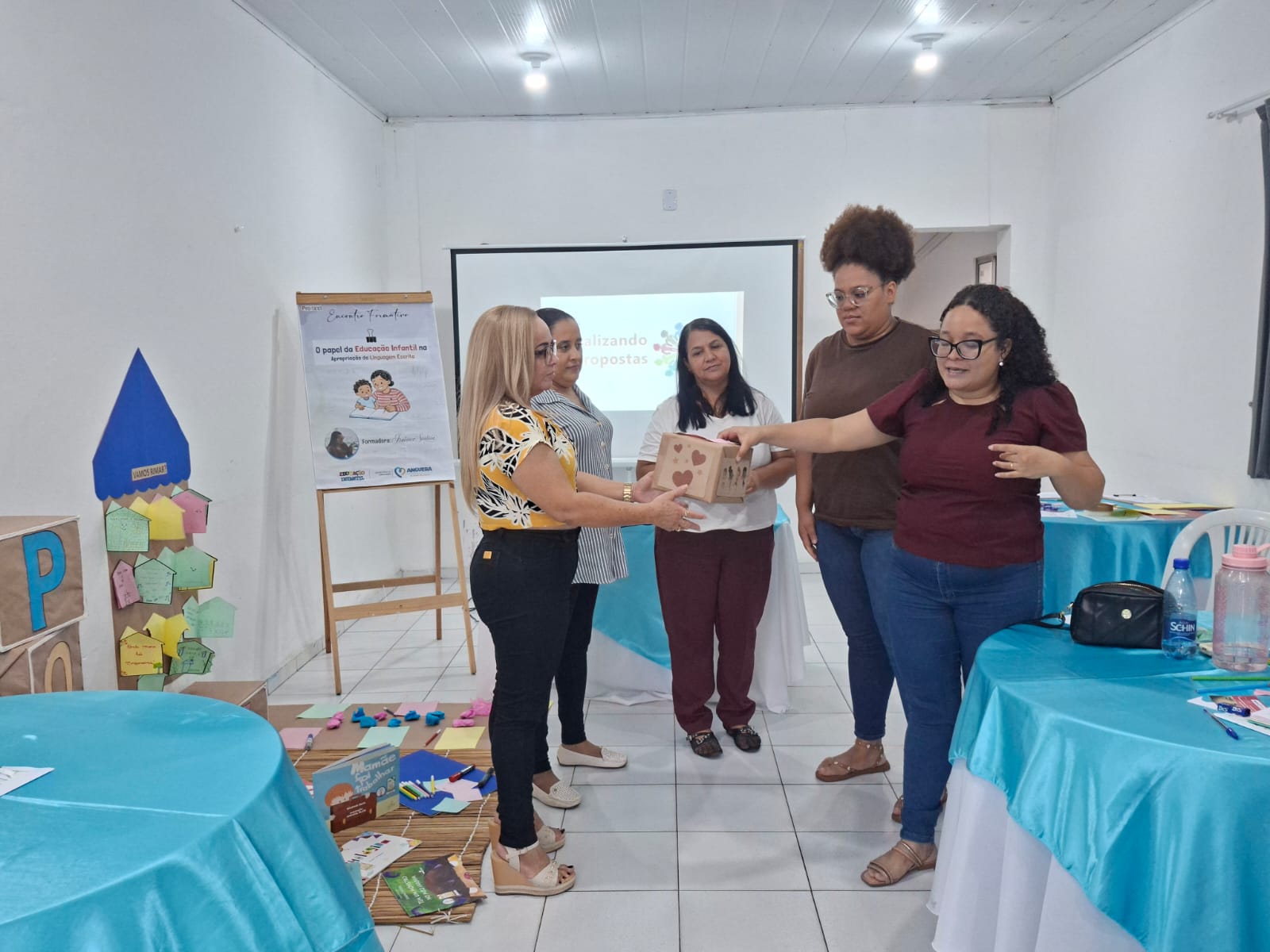 ENCONTRO FORMATIVO: O PAPEL DA EDUCAÇÃO INFANTIL NA APROPRIAÇÃO DA LINGUAGEM ESCRITA