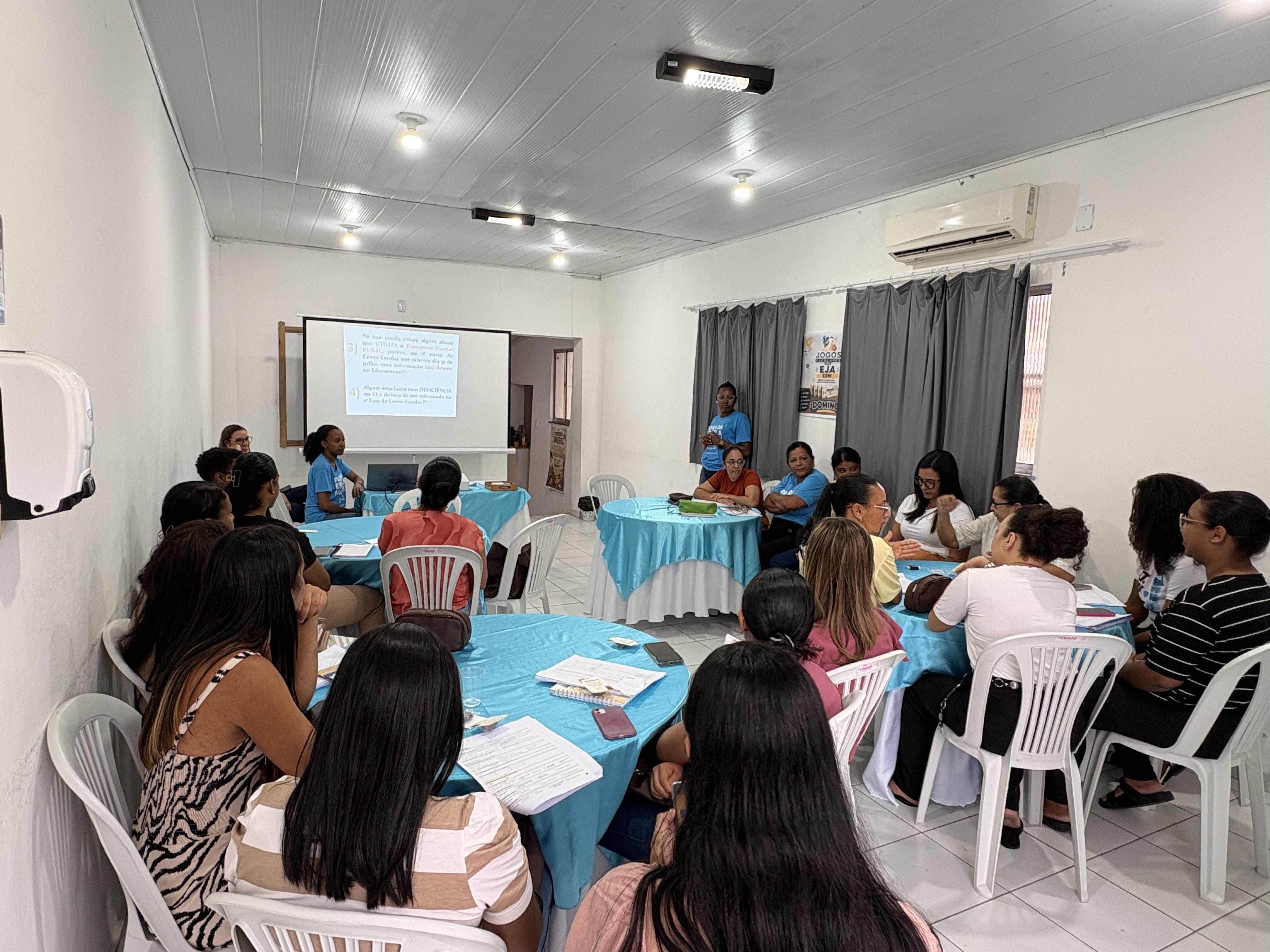CAPACITAÇÃO DA EQUIPE DO CENSO ESCOLAR