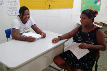 PLANTÃO PEDAGÓGICO DA ESCOLA LEÔNCIO HORÁCIO DE ALMEIDA.