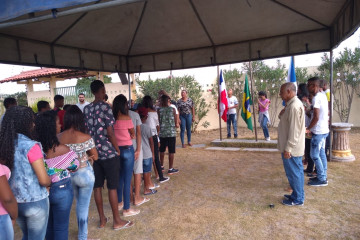 A SEGUNDA-FEIRA (25) FOI MARCADA PELO INÍCIO DO ANO LETIVO NA ESCOLA MUNICIPAL MARIA RITA ALVES DE JESUS, MUNICÍPIO DE ANGUERA.