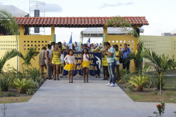 INAUGURAÇÃO DA ESCOLA MUNICIPAL MARIA RITA ALVES DE JESUS