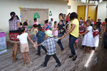 ENCERRAMENTO JUNINO NAS ESCOLAS DO NÚCLEO C