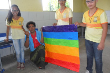 SEMINÁRIO COM A TURMA DO 7º ANO A – MATUTINO, NA AULA DE IDENTIDADE E CULTURA, SOBRE GÊNERO, SEXUALIDADE E CIDADANIA – CENTRO EDUCACIONAL PROF. ÁUREO DE OLIVEIRA FILHO