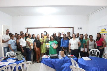 ENCONTRO DE FORMAÇÃO COM PROFESSORES DO 4° E 5° ANO SOBRE O SAEB