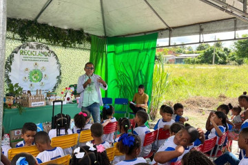 ABERTURA DO PROJETO DE LEITURA DA ESCOLA ORLANDO CARNEIRO 