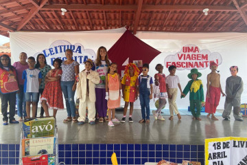 ABERTURA DO PROJETO DE LEITURA DA ESCOLA ÉRICO SOPHIA BRANDÃO 