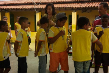 3º DIA DOS JOGOS PEDAGÓGICOS NA ESCOLA MUNICIPAL ÉRICO SOFIA BRANDÃO