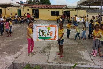 4º DIA DOS JOGOS PEDAGÓGICOS NA ESCOLA MUNICIPAL ÉRICO SOFIA BRANDÃO