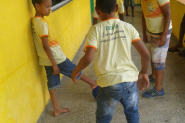 COMEMORAÇÃO DO DIA DAS CRIANÇAS NA ESCOLA ÉRICO SOFIA BRANDÃO (TURMA DO 4º ANO)