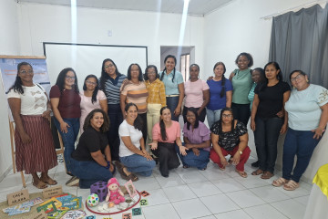 ENCONTRO FORMATIVO COM PROFESSORES DA PRÉ-ESCOLA (GRUPO 05), GESTORES ESCOLARES E COORDENADORES PEDAGÓGICOS DA EDUCAÇÃO INFANTIL.