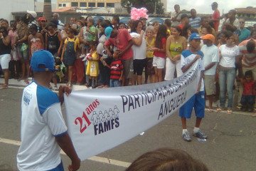 FAMAM SE APRESENTANDO NO MUNICÍPIO DE FEIRA DE SANTANA - BA