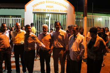 REINAUGURAÇÃO DO CENTRO EDUCACIONAL PROFESSOR ÁUREO DE OLIVEIRA FILHO