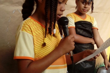 COMEMORAÇÃO DO DIA DO LIVRO NA ESCOLA MUNICIPAL LEÔNCIO HORÁCIO DE ALMEIDA