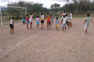 ESCOLA OVÍDIO BALBINO DE ALMEIDA DÁ INÍCIO AO PROJETO NOVO MAIS EDUCAÇÃO  COM OFICINAS DE FUTEBOL E CAPOEIRA 