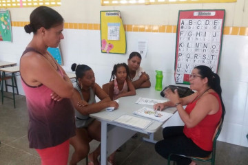 PLANTÃO PEDAGÓGICO DO FUNDAMENTAL I REALIZADO NA ESCOLA LEÔNCIO HORÁCIO DE ALMEIDA NO TURNO MATUTINO