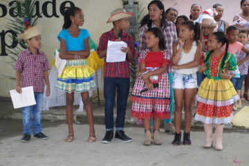 ARRAIÁ E ENCERRAMENTO DAS ESCOLAS DO NÚCLEO C 