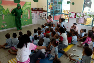 ABERTURA DOS JOGOS ESCOLARES NA CRECHE-ESCOLA MARIA VITÓRIA CORREIA