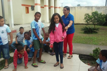  ABERTURA DOS JOGOS ESCOLARES NO PRÉDIO ESCOLAR ORLANDO CARNEIRO (NÚCLEO B)