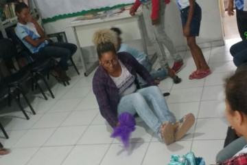 ENCERRAMENTO DO PROJETO MERGULHANDO NO MAR DA LEITURA E COMEMORAÇÃO DO DIA DO FOLCLORE NA ESCOLA ÉRICO SOFIA BRANDÃO 