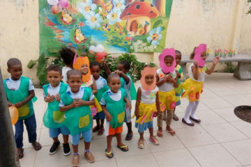 PRIMAVERA: A ESTAÇÃO DAS FLORES, COMEMORADA COM MUITA ALEGRIA PELA TURMA DA EDUCAÇÃO INFANTIL NO PRÉDIO ESCOLAR ORLANDO CARNEIRO (NÚCLEO B)