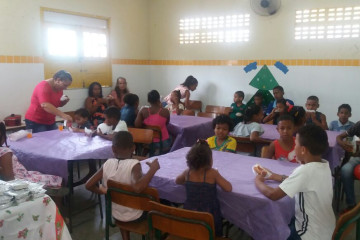 FESTA DE ENCERRAMENTO DA ESCOLA LEÔNCIO HORÁCIO DE ALMEIDA NAS TURMAS DO FUNDAMENTAL I 