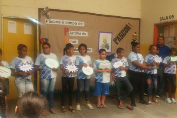 COMEMORAÇÃO DO DIA MUNDIAL DA ÁGUA NA ESCOLA LEÔNCIO HORÁCIO DE ALMEIDA: ALUNOS DEMONSTRAM POR MEIO DE APRESENTAÇÕES A IMPORTÂNCIA DA ÁGUA NA VIDA DO PLANETA