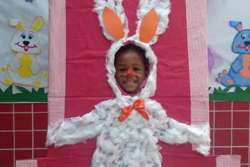 CELEBRAÇÃO DA PÁSCOA NA CRECHE-ESCOLA MARIA VITÓRIA CORREIA