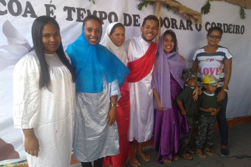 CELEBRAÇÃO DA PÁSCOA NA ESCOLA VITOR BEZERRA LOLA